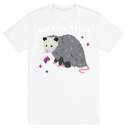 Bisexual Trash Opossum T-Shirt